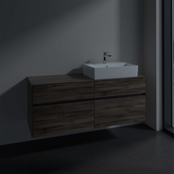 Villeroy & Boch Collaro Waschtischunterschrank 140 x 50 cm, mit 4 Auszügen