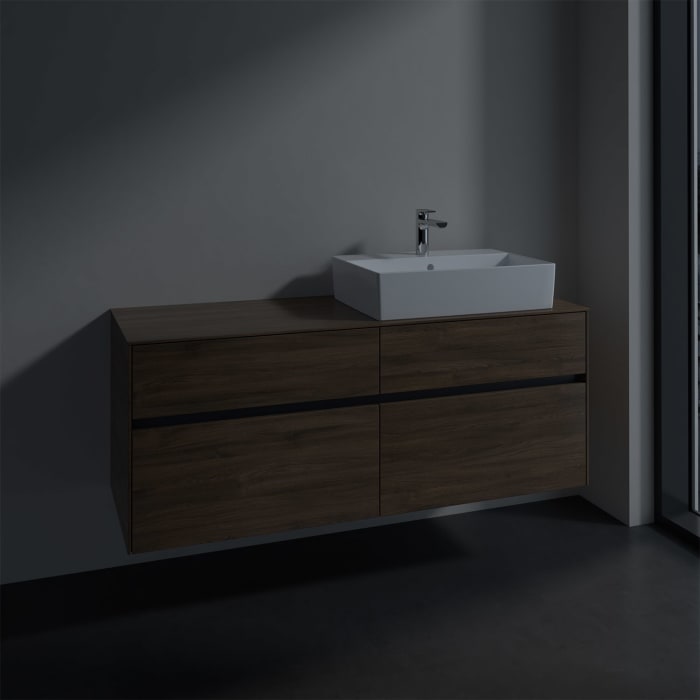 Villeroy & Boch Collaro Waschtischunterschrank 140 x 50 cm, mit 4 Auszügen