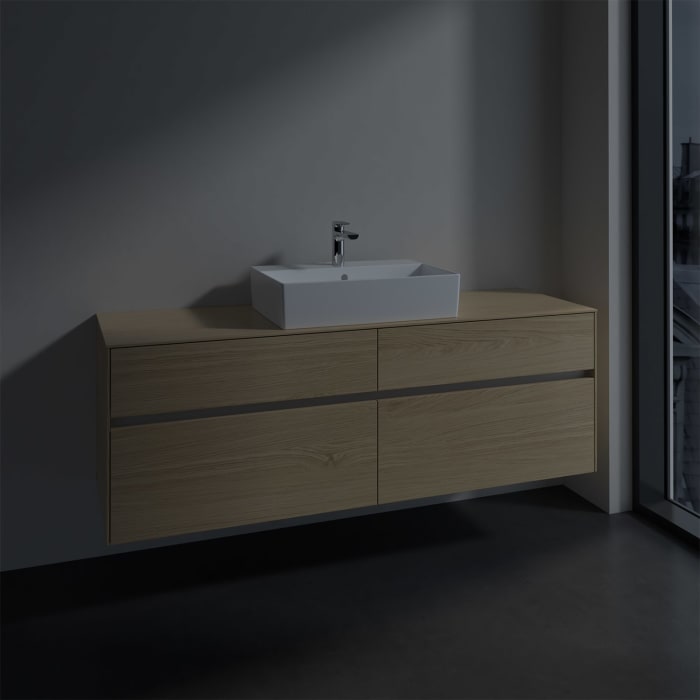 Villeroy & Boch Collaro Waschtischunterschrank 160 x 50 cm, mit 4 Auszügen