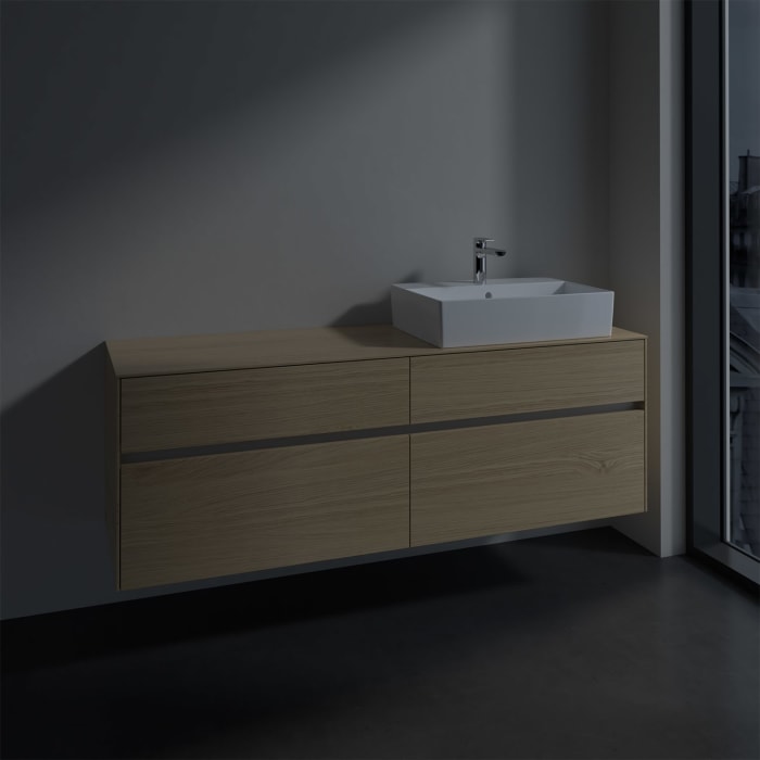 Villeroy & Boch Collaro Waschtischunterschrank 160 x 50 cm, mit 4 Auszügen