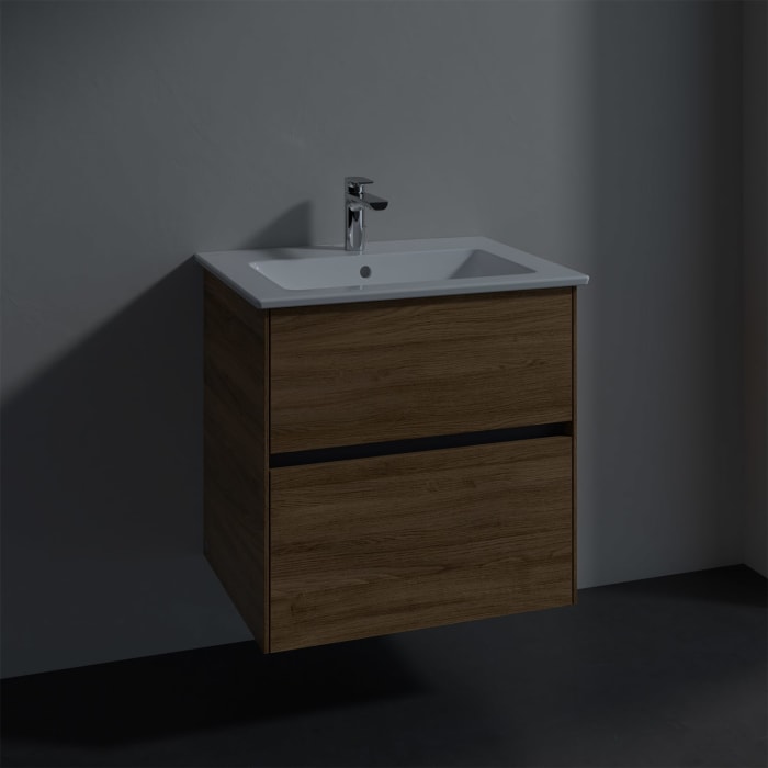 Villeroy & Boch Collaro Waschtischunterschrank 61 x 48 cm, mit 2 Auszügen für Venticello Waschtisch