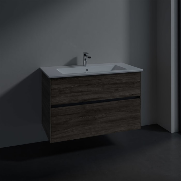 Villeroy & Boch Collaro Waschtischunterschrank 96 x 48 cm, mit 2 Auszügen für Venticello Waschtisch