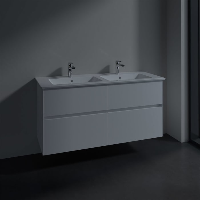 Villeroy & Boch Collaro Waschtischunterschrank 126 x 48 cm, mit 4 Auszügen für Venticello Waschtisch