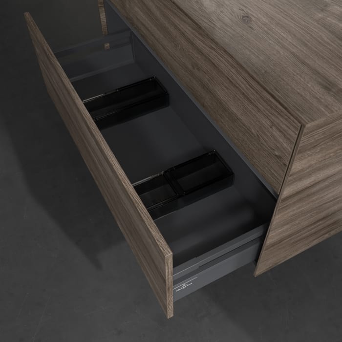 Villeroy & Boch Collaro Waschtischunterschrank 100 x 50 cm, mit 2 Auszügen für Venticello Waschtisch