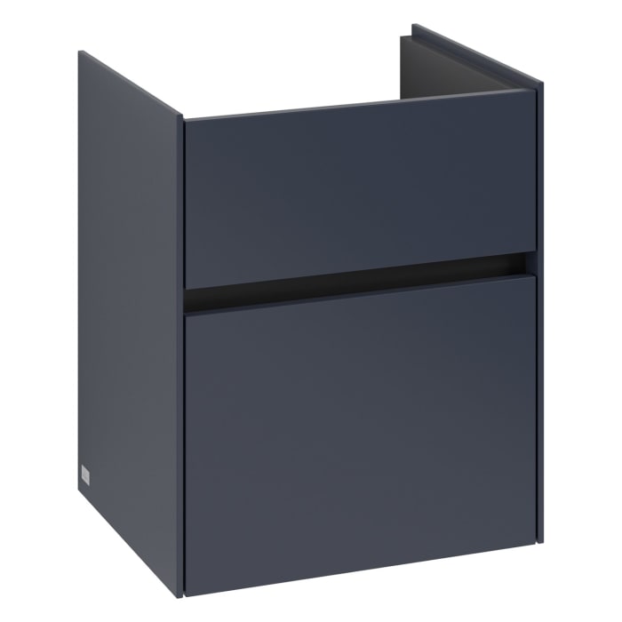 Villeroy & Boch Collaro Waschtischunterschrank 46 x 54,6 cm , mit LED-Beleuchtung, mit 2 Auszügen