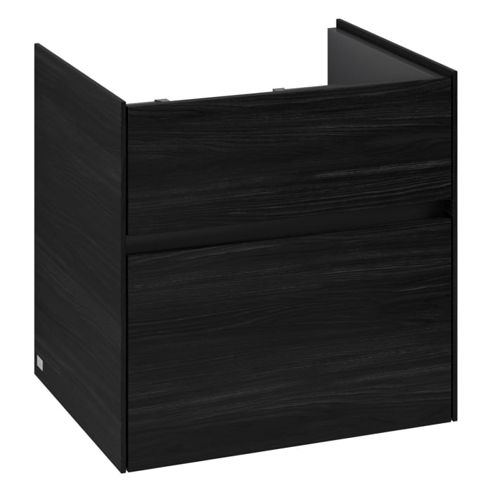 Villeroy & Boch Collaro Waschtischunterschrank 55,4 x 54,6 cm , mit LED-Beleuchtung, mit 2 Auszügen