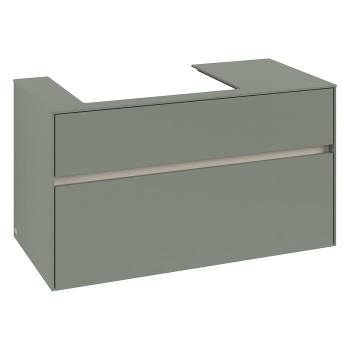 Villeroy & Boch Collaro Waschtischunterschrank 100 x 54,8 cm , mit 2 Auszügen