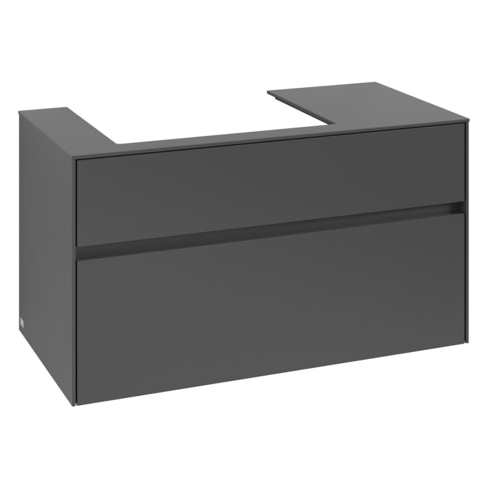 Villeroy & Boch Collaro Waschtischunterschrank 100 x 54,8 cm , mit 2 Auszügen