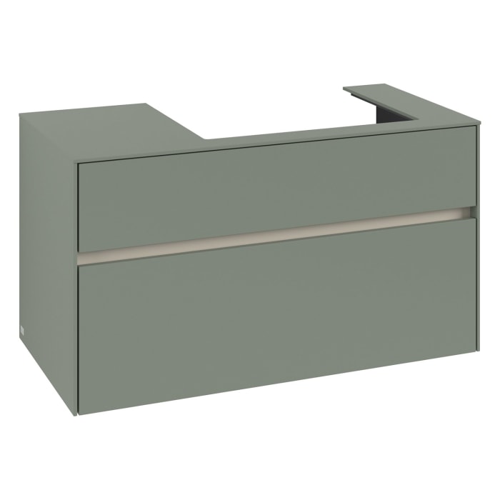 Villeroy & Boch Collaro Waschtischunterschrank 100 x 54,8 cm , mit 2 Auszügen