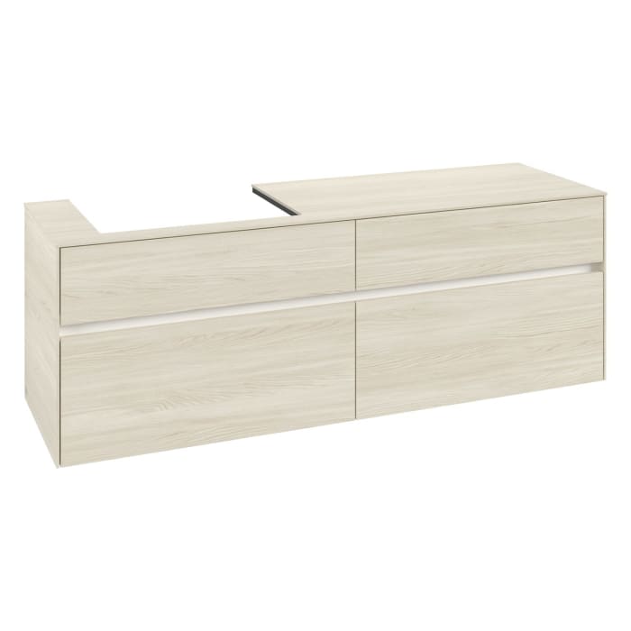 Villeroy & Boch Collaro Waschtischunterschrank 160 x 54,8 cm , mit 4 Auszügen