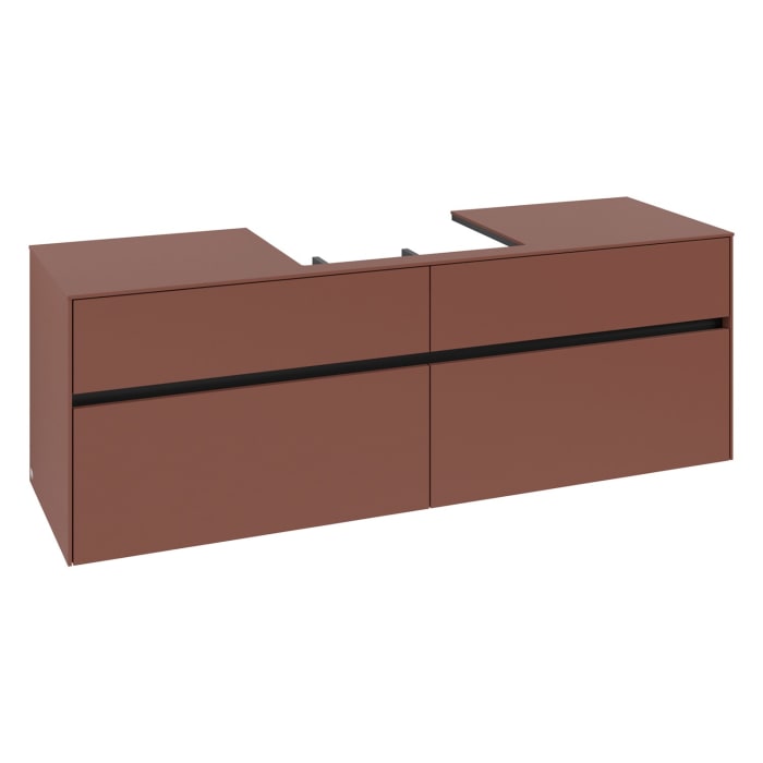 Villeroy & Boch Collaro Waschtischunterschrank 160 x 54,8 cm , mit 4 Auszügen