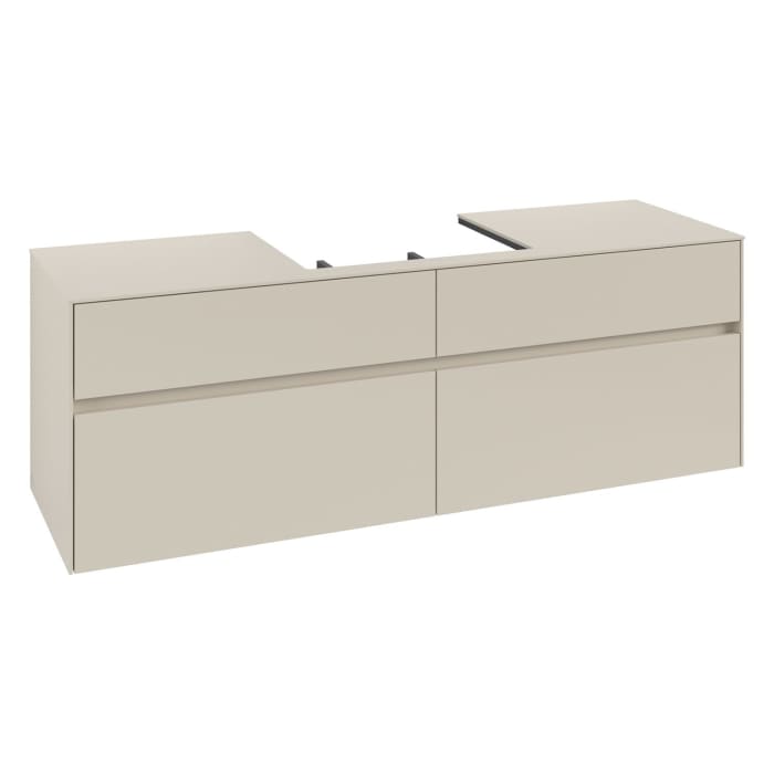 Villeroy & Boch Collaro Waschtischunterschrank 160 x 54,8 cm , mit 4 Auszügen