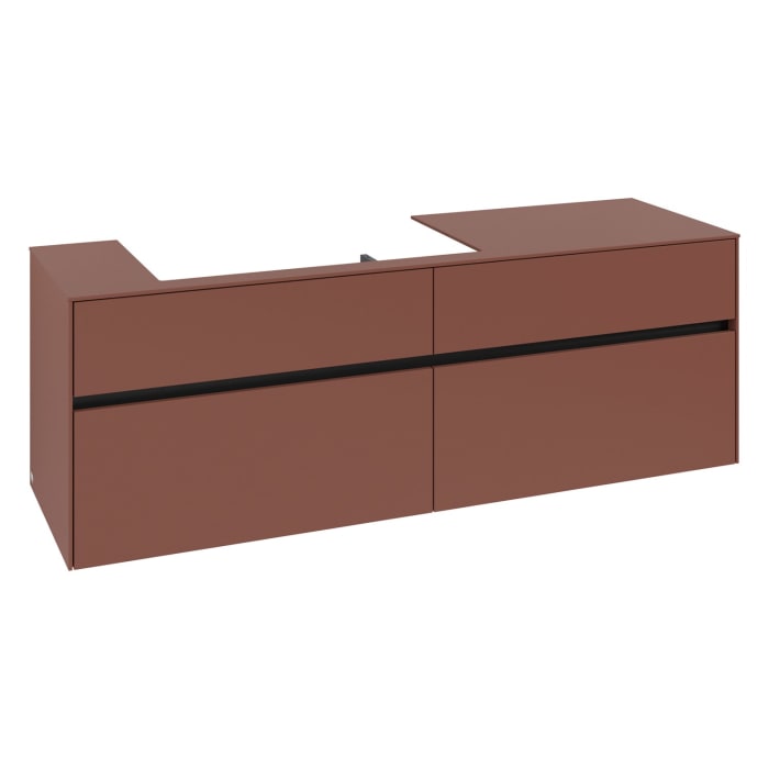 Villeroy & Boch Collaro Waschtischunterschrank 160 x 54,8 cm , mit 4 Auszügen