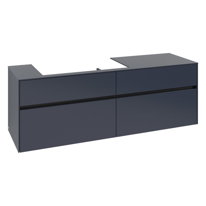 Villeroy & Boch Collaro Waschtischunterschrank 160 x 54,8 cm , mit 4 Auszügen