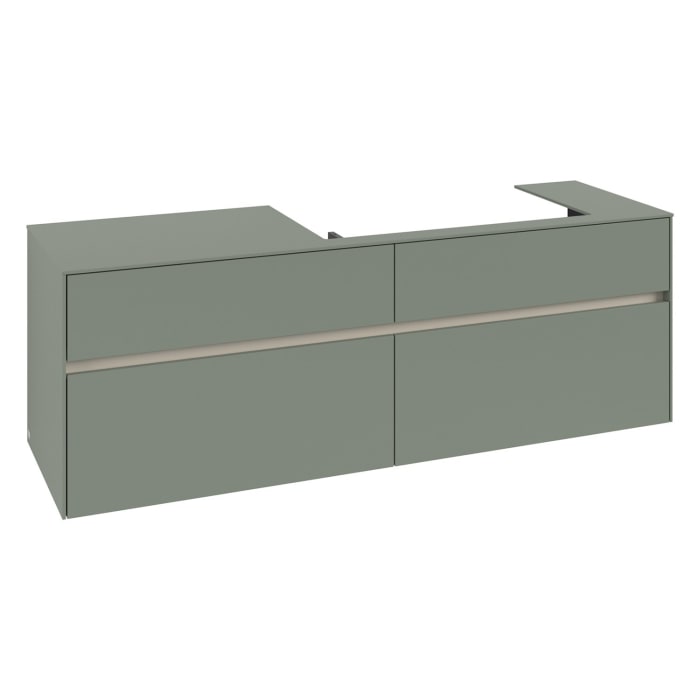 Villeroy & Boch Collaro Waschtischunterschrank 160 x 54,8 cm , mit 4 Auszügen