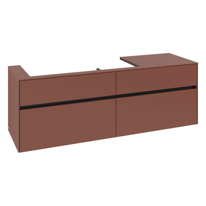 Villeroy & Boch Collaro Waschtischunterschrank 160 x 54,8 cm , mit 4 Auszügen