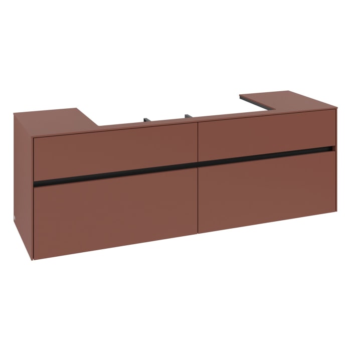 Villeroy & Boch Collaro Waschtischunterschrank 160 x 54,8 cm , mit 4 Auszügen