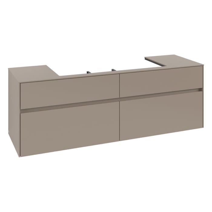Villeroy & Boch Collaro Waschtischunterschrank 160 x 54,8 cm , mit 4 Auszügen