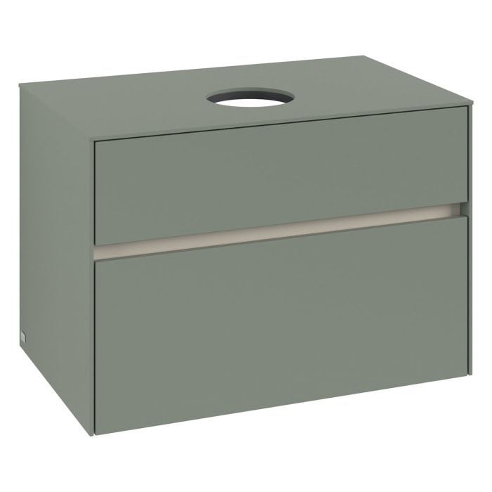 Villeroy & Boch Collaro Waschtischunterschrank 80 x 54,8 cm , mit 2 Auszügen