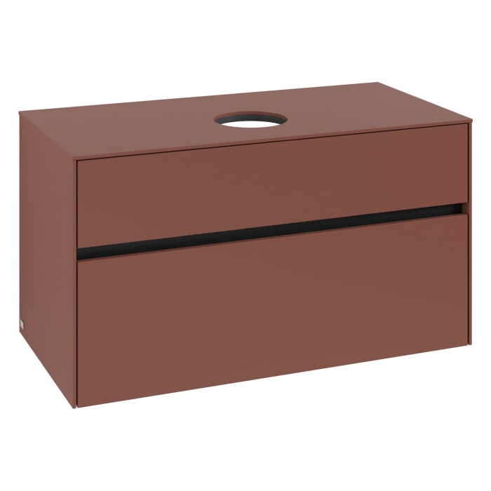 Villeroy & Boch Collaro Waschtischunterschrank 100 x 54,8 cm , mit 2 Auszügen