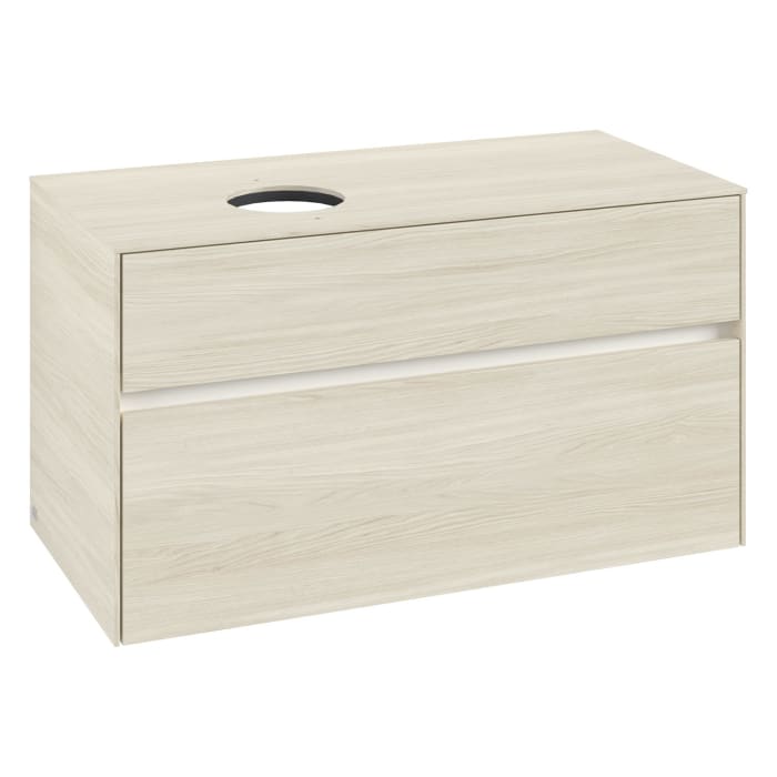 Villeroy & Boch Collaro Waschtischunterschrank 100 x 54,8 cm , mit 2 Auszügen