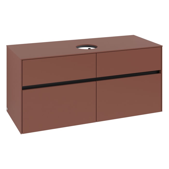 Villeroy & Boch Collaro Waschtischunterschrank 120 x 54,8 cm , mit 4 Auszügen