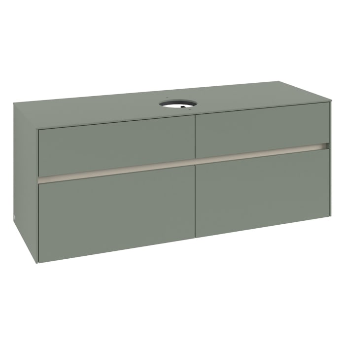 Villeroy & Boch Collaro Waschtischunterschrank 140 x 54,8 cm , mit 4 Auszügen