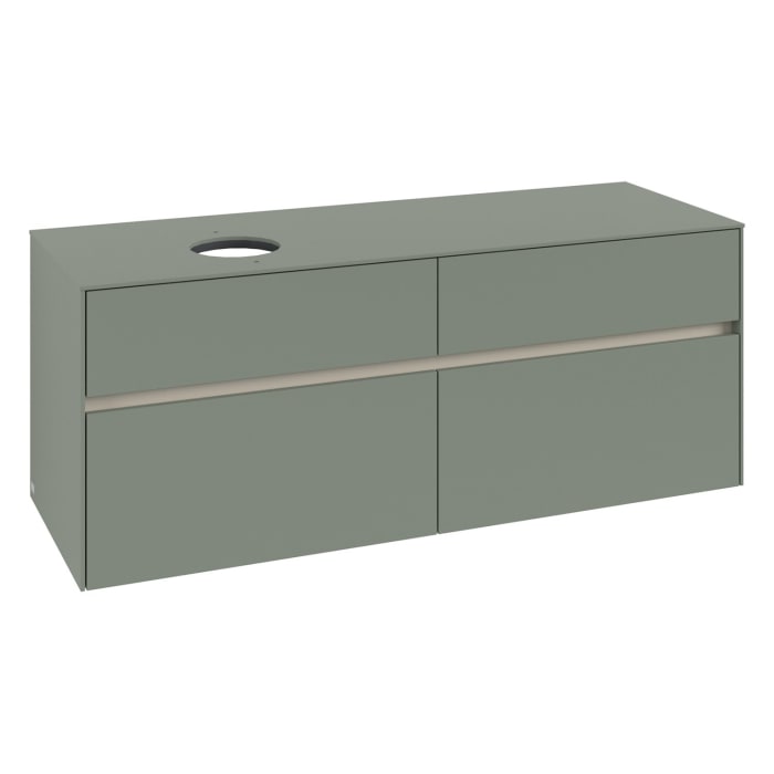 Villeroy & Boch Collaro Waschtischunterschrank 140 x 54,8 cm , mit 4 Auszügen