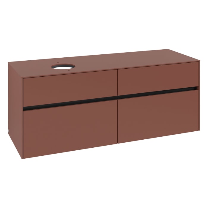 Villeroy & Boch Collaro Waschtischunterschrank 140 x 54,8 cm , mit 4 Auszügen