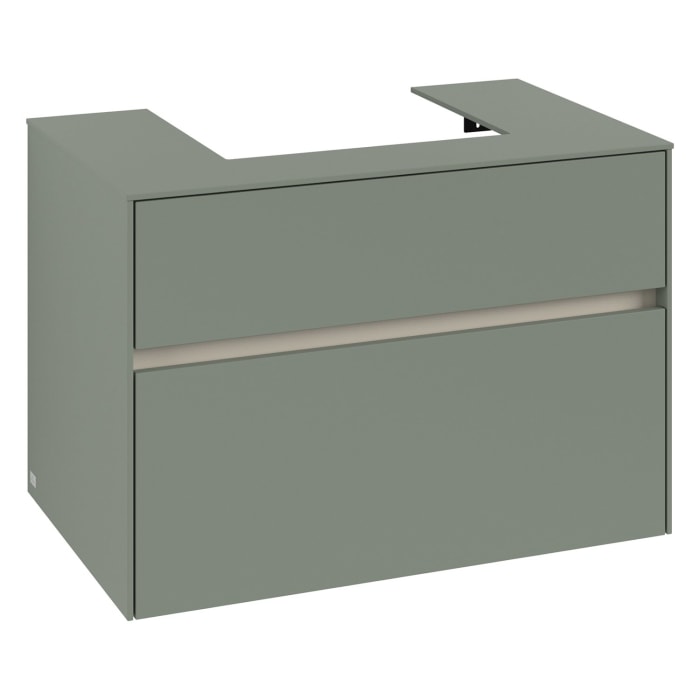 Villeroy & Boch Collaro Waschtischunterschrank 80 x 54,8 cm , mit 2 Auszügen