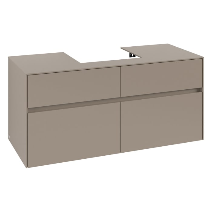 Villeroy & Boch Collaro Waschtischunterschrank 120 x 54,8 cm , mit 4 Auszügen