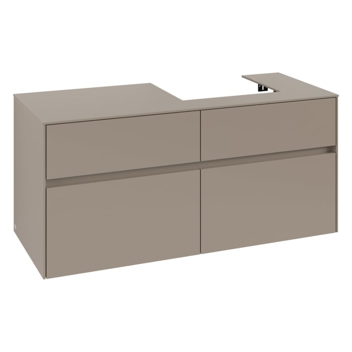 Villeroy & Boch Collaro Waschtischunterschrank 120 x 54,8 cm , mit 4 Auszügen