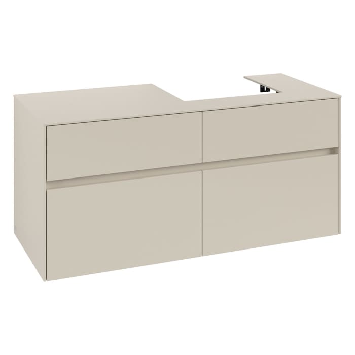 Villeroy & Boch Collaro Waschtischunterschrank 120 x 54,8 cm , mit 4 Auszügen