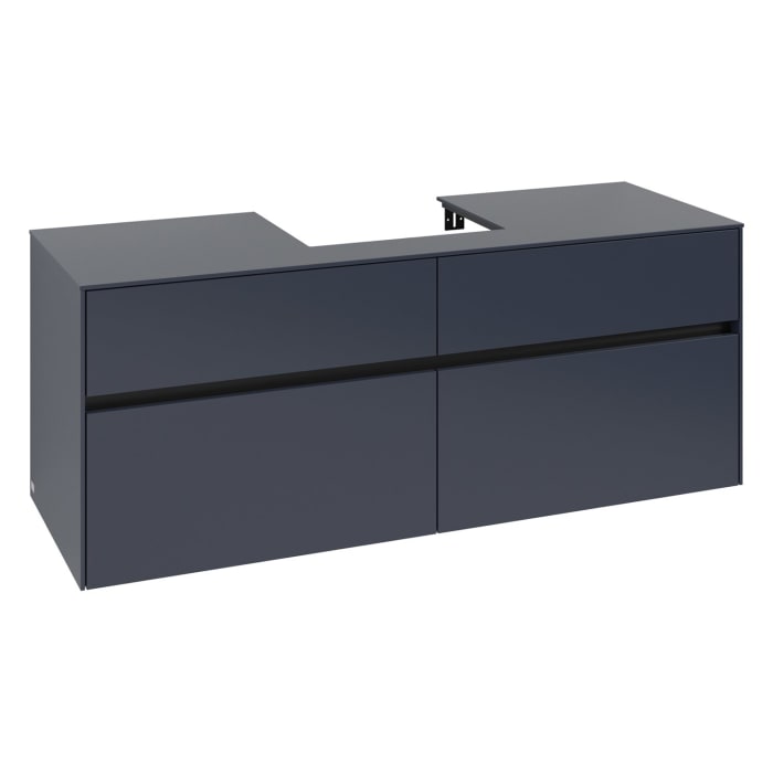 Villeroy & Boch Collaro Waschtischunterschrank 140 x 54,8 cm , mit 4 Auszügen