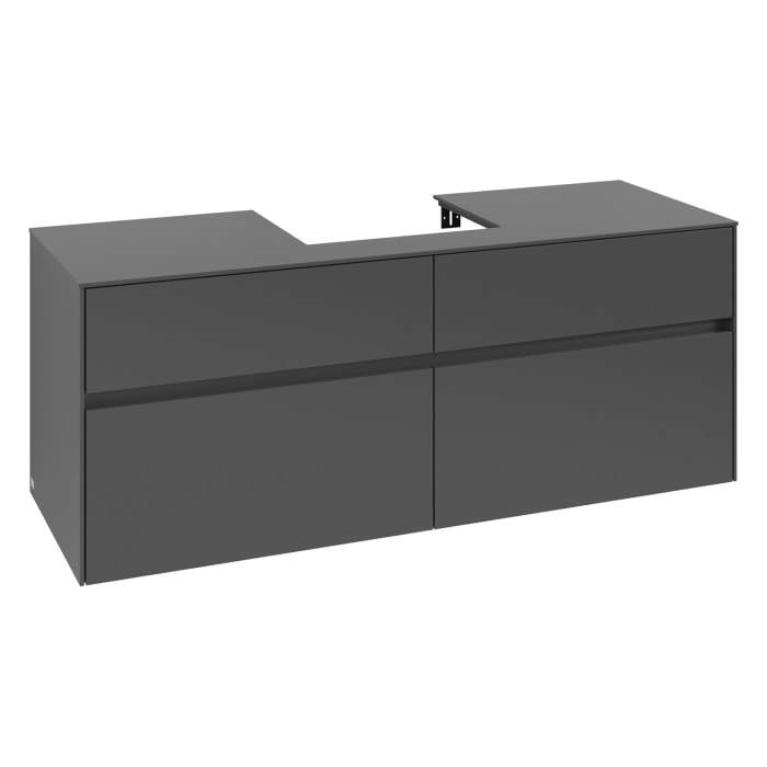 Villeroy & Boch Collaro Waschtischunterschrank 140 x 54,8 cm , mit 4 Auszügen