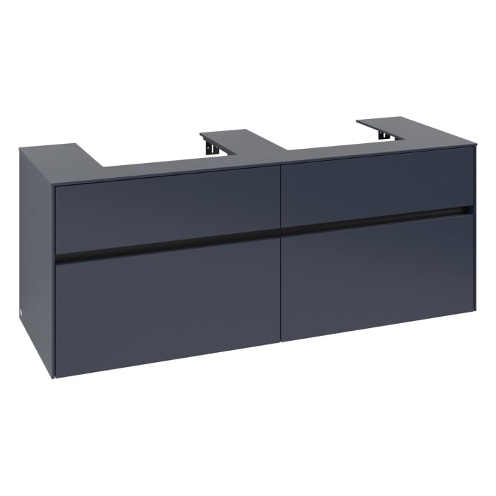 Villeroy & Boch Collaro Waschtischunterschrank 140 x 54,8 cm , mit 4 Auszügen