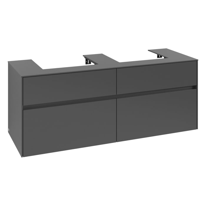 Villeroy & Boch Collaro Waschtischunterschrank 140 x 54,8 cm , mit 4 Auszügen