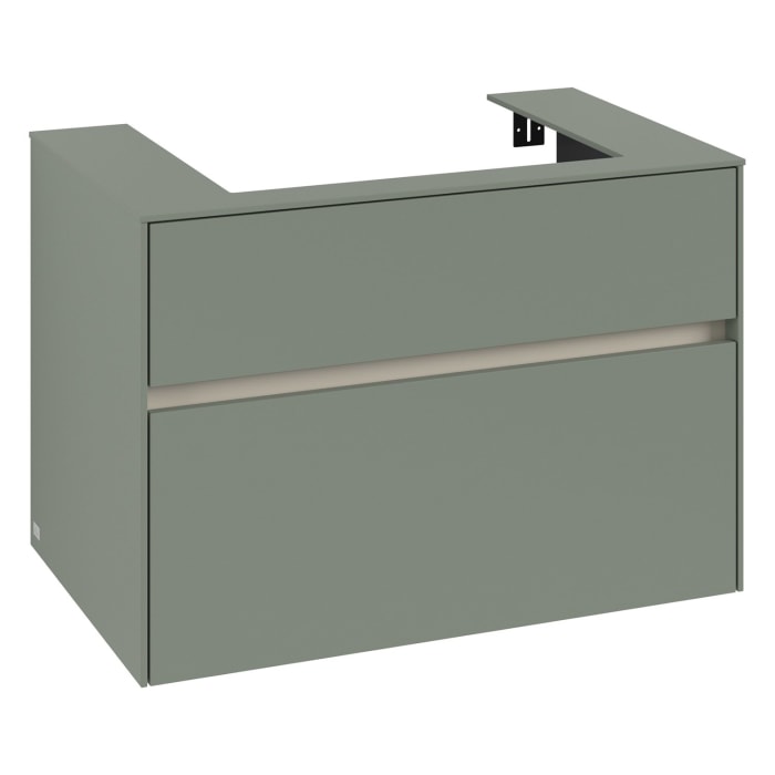 Villeroy & Boch Collaro Waschtischunterschrank 80 x 54,8 cm , mit 2 Auszügen