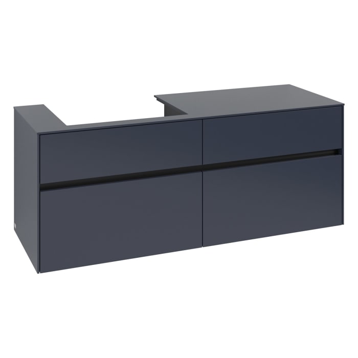 Villeroy & Boch Collaro Waschtischunterschrank 140 x 54,8 cm , mit 4 Auszügen