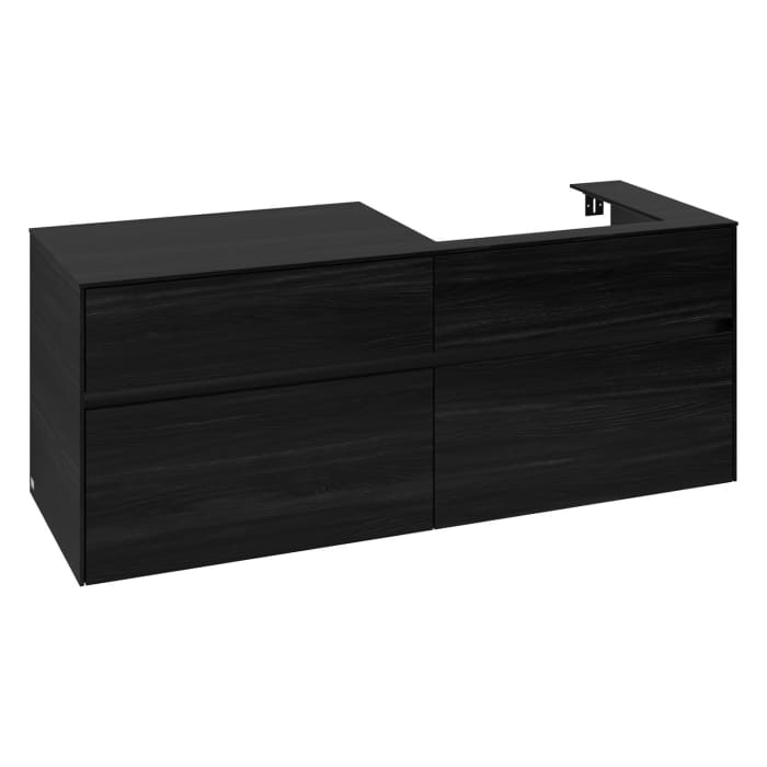 Villeroy & Boch Collaro Waschtischunterschrank 140 x 54,8 cm , mit 4 Auszügen