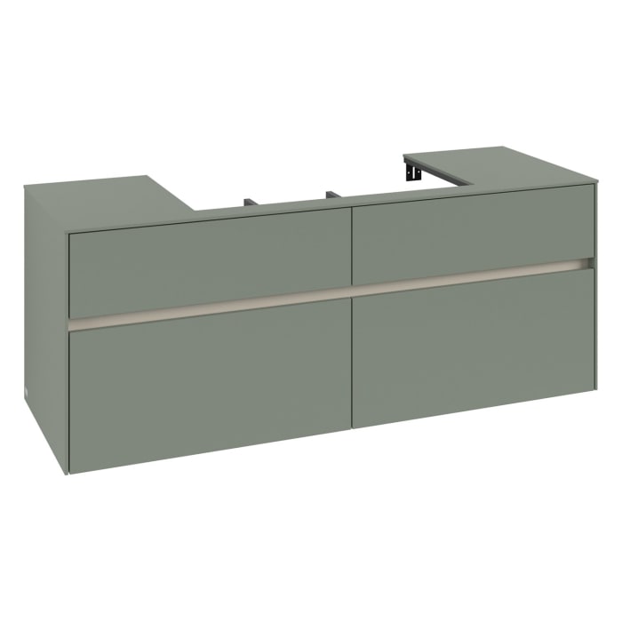 Villeroy & Boch Collaro Waschtischunterschrank 140 x 54,8 cm , mit 4 Auszügen