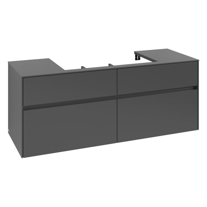 Villeroy & Boch Collaro Waschtischunterschrank 140 x 54,8 cm , mit 4 Auszügen