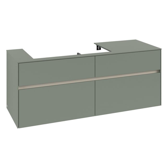 Villeroy & Boch Collaro Waschtischunterschrank 140 x 54,8 cm , mit 4 Auszügen