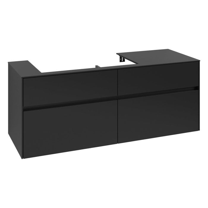 Villeroy & Boch Collaro Waschtischunterschrank 140 x 54,8 cm , mit 4 Auszügen