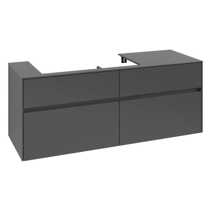 Villeroy & Boch Collaro Waschtischunterschrank 140 x 54,8 cm , mit 4 Auszügen