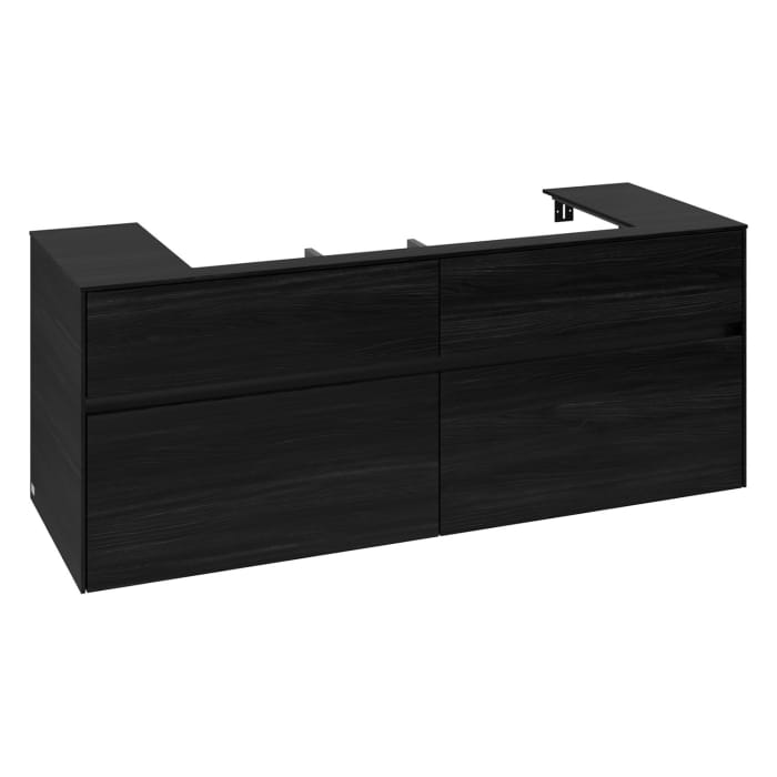 Villeroy & Boch Collaro Waschtischunterschrank 140 x 54,8 cm , mit 4 Auszügen