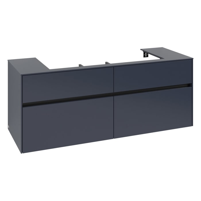 Villeroy & Boch Collaro Waschtischunterschrank 140 x 54,8 cm , mit 4 Auszügen