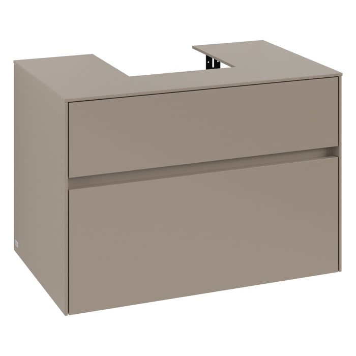 Villeroy & Boch Collaro Waschtischunterschrank 80 x 54,8 cm , mit 2 Auszügen