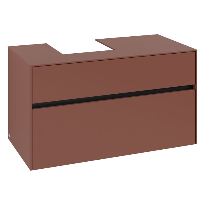 Villeroy & Boch Collaro Waschtischunterschrank 100 x 54,8 cm , mit 2 Auszügen