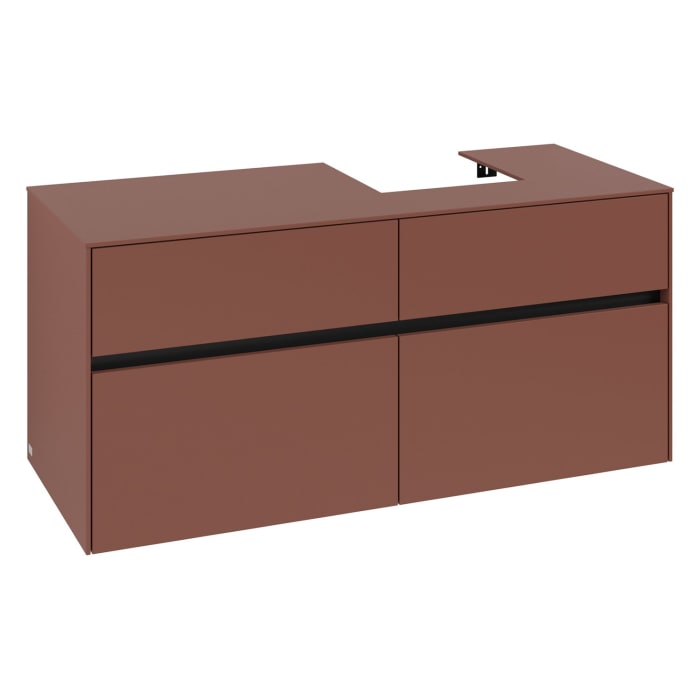Villeroy & Boch Collaro Waschtischunterschrank 120 x 54,8 cm , mit 4 Auszügen